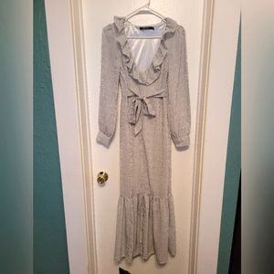 Nasty Gal polka dot dress